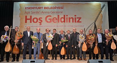 Aşık Şenlik Esenyurt’ta anıldı