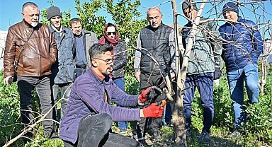 ATASEM’de uygulamalı ağaç budama ve aşılama eğitimi