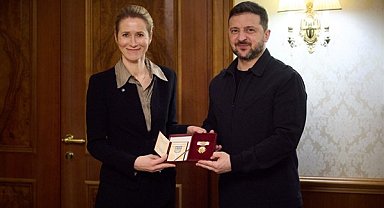 Avrupa Komisyonu Başkan Yardımcısı Kallas, Prenses Olha Nişanı aldı