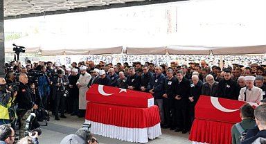 Bakan Güler, ASELSAN teknisyenleri Kahraman ve Can'ın cenaze törenine katıldı