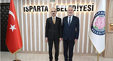 Bakan Uraloğlu: Isparta’da güzel işler yapılıyor