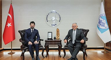 Bakan Yardımcısı Mumcu’dan Başkan Büyükkılıç’a ziyaret