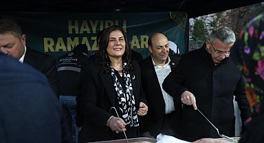 Başkan Çerçioğlu, iftar sofrasında vatandaşlarla bir araya geldi