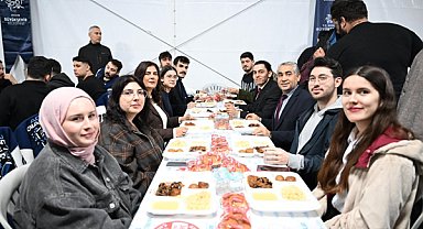 Başkan Çerçioğlu, öğrenciler ile iftarda buluştu