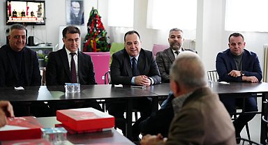 Başkan Dutlulu, huzurevi sakinleriyle bir araya geldi