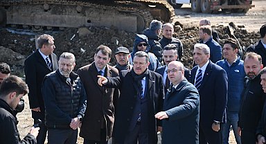 Başkan Genç, Uzunkum Yaşam Alanı Projesi için saha çalışmalarını başlattı