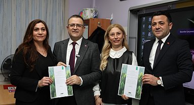 Başkan Gökçe, okul ziyareti gerçekleştirdi