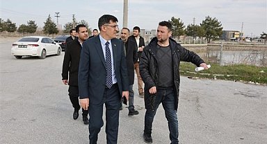 Başkan Kahveci, Fuar Alanını inceledi