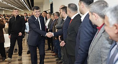 Başkan Kahveci personelle bir araya geldi