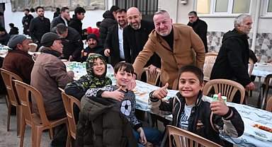 Başkan Karabatı, sokak iftarında vatandaşlarla buluştu