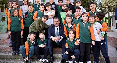 Başkan Köse'den Yeşilgiresun İlkokuluna ziyaret