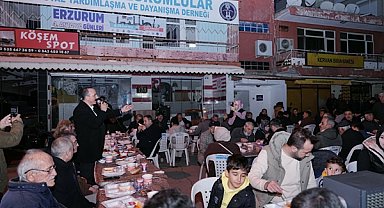 Başkan Kotan, Antalya Erzurumlular Derneği iftarına katıldı
