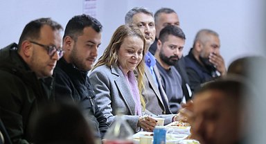 Başkan Mutlu, belediye personeliyle iftarda buluştu