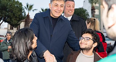 Başkan Tugay Aliağa’da iftar sofrasında vatandaşlarla buluştu