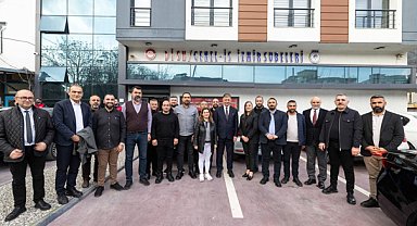 Başkan Tugay’dan DİSK Ege Bölge Temsilcisi Gümüştekin’e ziyaret