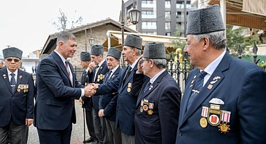 Başkan Tugay'dan şehit aileleri ve gazilere bayram ziyareti