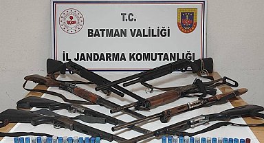 Batman'da kaçakçılık operasyonları