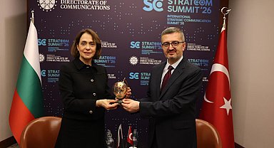 Bulgaristan Dışişleri Bakanı Neynski, Duran ile bir araya geldi