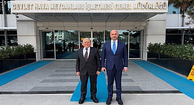 Büyükkılıç’tan DHMİ Genel Müdürü Çakmak’a ziyaret