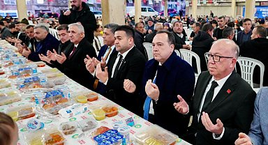 Büyükşehir’in iftar sofrası Kırkağaç’ta kuruldu