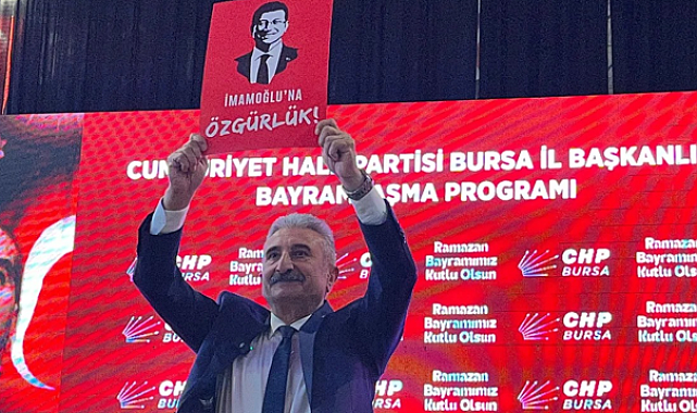 CHP Bursa İl Başkanlığı’ndan İmamoğlu’na destek çağrısı
