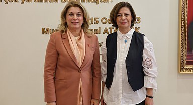 CHP Kadın Kolları Genel Başkanı Kaya’dan Başkan Ünlüce’ye ziyaret