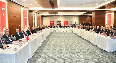 CHP’li Trakya belediye başkanları Çorlu’da toplandı
