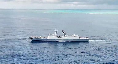 Çin ordusundan Huangyan Adası'nda devriye