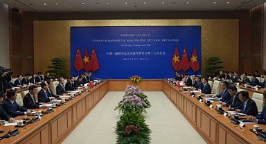Çin-Vietnam İkili İşbirliği Yönlendirme Komitesi'nin 17. Toplantısı Hanoi’de düzenlendi