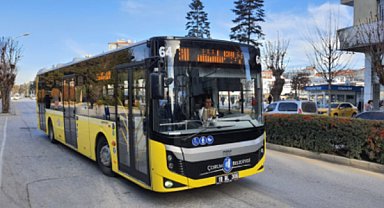 Çorum'da belediye halk otobüsleri 4 gün ücretsiz