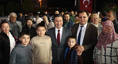 Dalaman’da Kadir Gecesi’nde binlerce vatandaş aynı sofrada buluştu