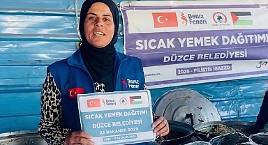 Düzce'den Gazze’ye iftar sofrası 