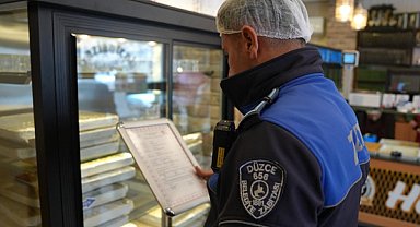 Düzce Zabıtasından işletmelere yönelik denetim