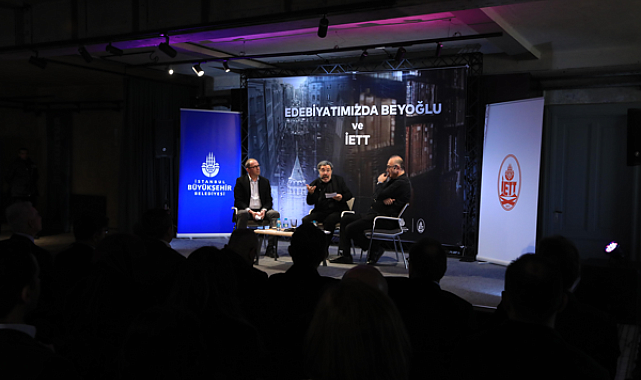 “Edebiyatımızda Beyoğlu ve İETT” söyleşisi Metrohan’da düzenlendi