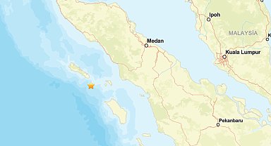 Endonezya'da deprem