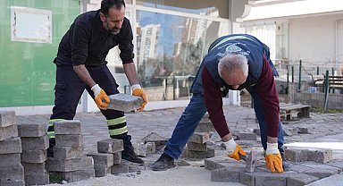Etimesgut’ta Fen İşleri ekiplerinin altyapı ve üstyapı mesaisi sürüyor