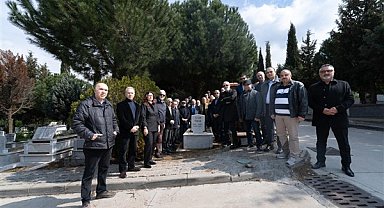 Gazeteci Okan Yüksel mezarı başında anıldı