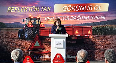 Gaziantep’te çiftçilere reflektör dağıtımı başladı