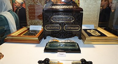 Gaziantep'te Mukaddes Emanetler Sergisi düzenlendi