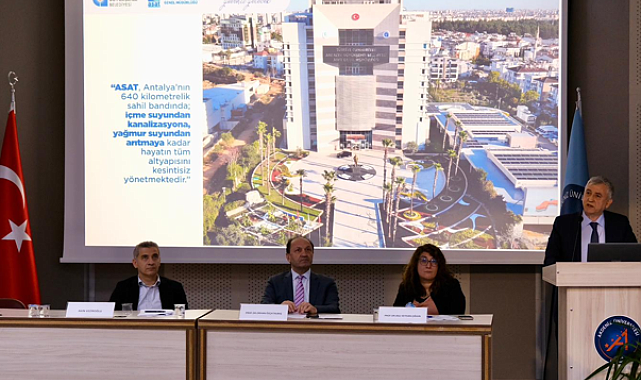Geleceğin su yönetimi üniversite öğrencileri ile konuşuldu