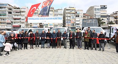 Gemlik Belediyesi, araç filosuna 10 yeni araç ekledi