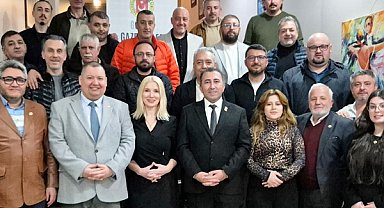 Gemlik Gazeteciler Cemiyeti üyeleri iftar programında bir araya geldi