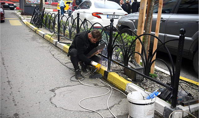 Giresun’da belediye ekiplerinin saha çalışmaları sürüyor