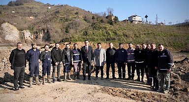 Giresun’da Canlı Hayvan Pazarı çalışmaları hızlandı