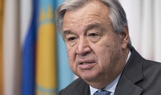 Guterres: Gerilimi azaltmak ve diyalog kurmak tek çıkış yoludur