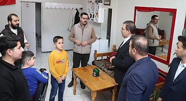Haliliye’de Başkan Canpolat ve AK Parti heyeti vatandaşlarla buluştu