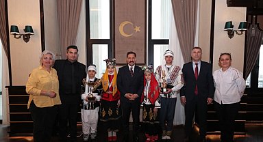 Hatay Valisi Masatlı, DEPKİ Halk Oyunları Spor Kulübünü ağırladı