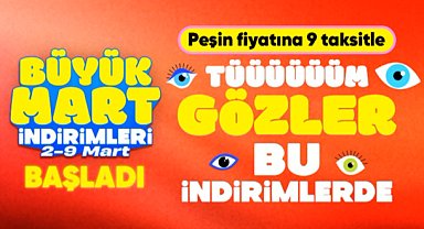 Hepsiburada’da Büyük Mart İndirimleri kampanyası başladı