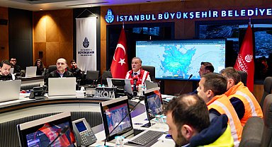 İBB’den sağanak yağış açıklaması: 6 bin 903 personel sahada