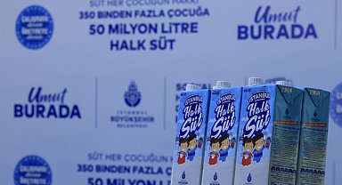 İBB, Halk Süt projesiyle 50 milyon litre sütü çocuklara ulaştırdı